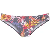 Vivance Bas de bikini bleu-gris / jaune / gris foncé / rose / rouge