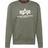 Alpha industries Sweat-shirt kaki / blanc naturel