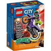 LEGO City 60296 La Moto Cascade Roue Arriere Multicolore en Plastique