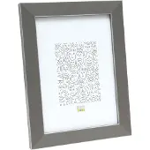 Deknudt Cadre photo gris avec bordure argentée 10x15 S41VK7