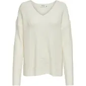 ONLY Pull-over 'ONLCamilla' blanc cassé