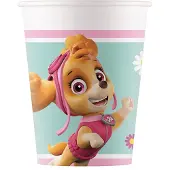 Globos Nordic Gobelet de fête Paw Patrol Skye et Everest (8x)