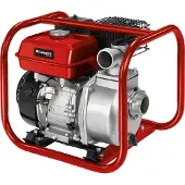 Einhell Pompe à eau à essence GE-PW 46, débit max. 23000 l/h, puissance 4,6 kW, hauteur de refoulement max. 26 m