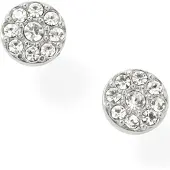 Fossil Boucles d'oreilles argent / transparent
