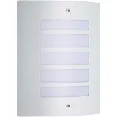 Brilliant Todd hauteur 29 cm blanc 1-flamme semi-circulaire