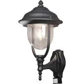 Konstsmide Konstmide Parma Wand XL Zwart 1 Lichtpunt met Sensoren