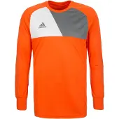 Adidas Assita 17 maillot à manches longues pour homme maillot de gardien de but maillot de fitness avec technologie Climalite pull à manches longues AZ5398 orange/gris
