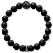 Thomas Sabo Bracelet 'Bracelet Rebel Black' noir