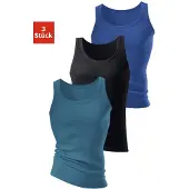 H.I.S. T-Shirt bleu / pétrole / noir