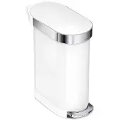 Simplehuman Slim 45 Litres Blanc