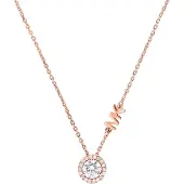 Michael Kors Chaîne or rose / transparent