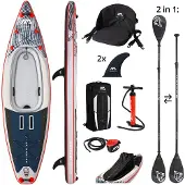 Aqua Marina Cascade 11'2" SUP-kayak 2 en 1 : pour le kayak et le stand up paddle