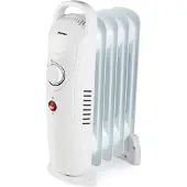 Tristar Haushaltsgeräte Radiateur à bain d’huile Tristar KA-5103 - 500 W - 5 ailettes - Thermostat réglable