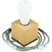 Segula Dé Lampe À Poser En Liège, Câble Vert
