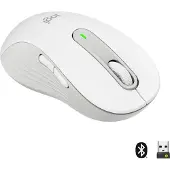 Logitech Signature M650 L Souris Sans Fil Gauchers Blanc