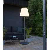 Star Trading Lampe de jardin LED Kreta 184 cm extérieur gris