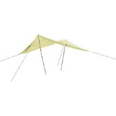 Happy People Voile d'ombrage, env. 300 x 400 cm, colonne d'eau 450 mm,couleur sable,