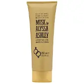 Alyssa Ashley Musk Golden Glitter Lotion hydratante pour les mains et le corps 250 ml