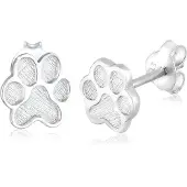 Elli Boucles d'oreilles 'Pfoten' argent