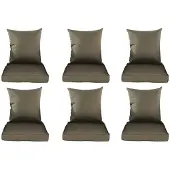 CLP lot de 12 housses de coussin Stavanger