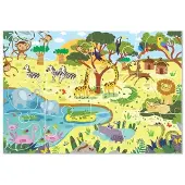 Dodo Puzzle avec safari 18 pièces