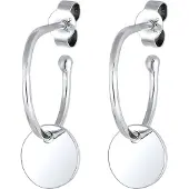 Elli Boucles d'oreilles argent