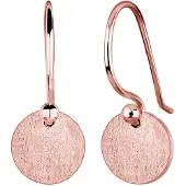 Elli Boucles d'oreilles 'Geo' or rose