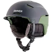 Sinner Beartooth Helmet Vert,Gris M