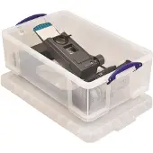 Really Useful Box 50CCB Aufbewahrungsbox 50 Liter, transparent