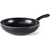 GreenChef Wok Diamond Ø 28 cm noir