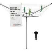 Brabantia Séchoir à Linge Parapluie Topspinner 50 Mêtres -