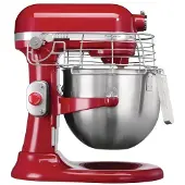 KitchenAid Robot culinaire professionnel rouge, capacité 6,9 litres, référence 5KSM7990XEER
