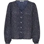 ONLY Chemisier 'Sonja' bleu nuit / blanc