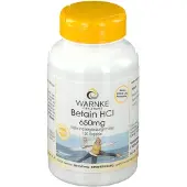 WARNKE Bétaïne HCl 650 mg gélules, 120 gélules