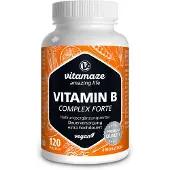 Vitamaze Complexe de vitamines B forte, comprimés végétaliens, 120 comprimés