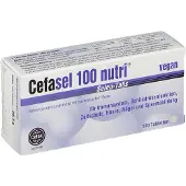 Cefak KG Cefasel 100 nutri Sélénium en comprimés, 100 comprimés