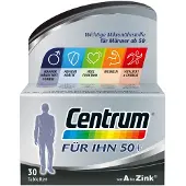 Pfizer Centrum pour LUI 50+ comprimés, 30 comprimés