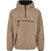 Brandit Veste en polaire ' Teddyfleece Worker' camel