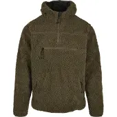 Brandit Veste en polaire 'Teddyfleece Worker' olive