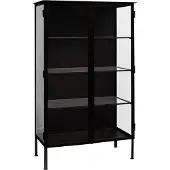 Nordal Armoire A/s Oregon | Fer Noir | 2 Portes | 6122