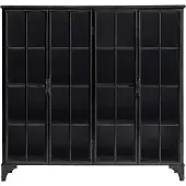 Nordal Armoire en fer forgé du centre-ville - noire