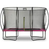 Exit Silhouette Trampoline 244x366cm – Sur pieds – Rectangulaire – Trampoline de Jardin – Rose