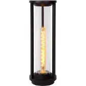 Lucide Lampe sur piédestal 50 cm Cadix IP65 noir