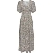 Vivance Robe beige / bleu-gris / marron / blanc