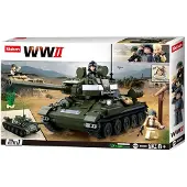 Sluban WWII, Kit de Construction - Allied Tank T-34/85