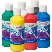 Creall Textielverf, 6x250ml