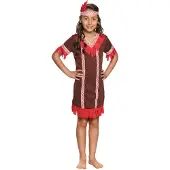 Boland Deguisements COSTUME ENFANT INDIENNE FOX KITTEN filles - Multicolore - 4 / 6 ans