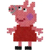 Pipsa Possu Ensemble de perles Midi - 4000 pces - Peppa Pig - - UneTaille - Perles