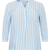 Tom Tailor 1024917 Long Sleeve Blouse Bleu 52 Femme
