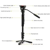 Nest Monopied Vidéo NT-329M H145 cm